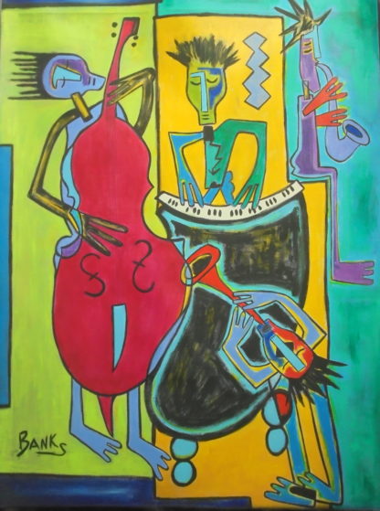 Mask Jazz Players